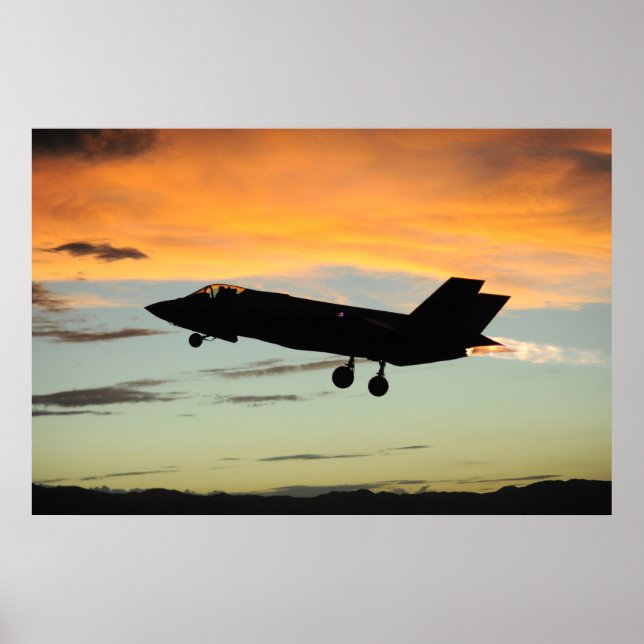 F-35 Lightning II Poster (Front)