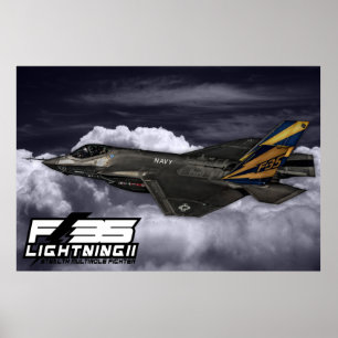 F-35 Lightning II Poster