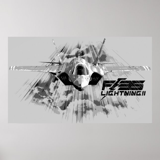 F-35 Lightning II Print (Front)