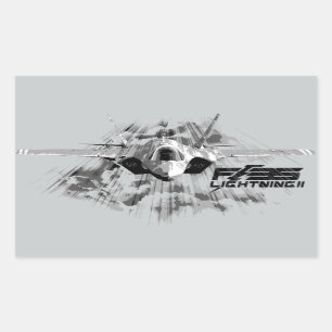 F-35 Lightning II Rectangle Stickers