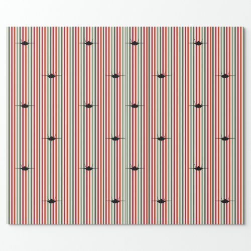 F_35 Stripes Wrapping Paper