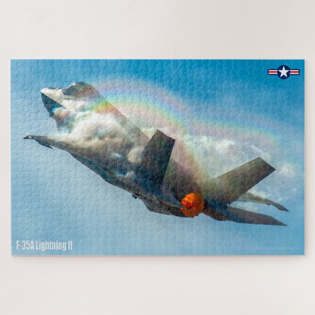 F-35A LIGHTNING II (20x30 INCH) Jigsaw Puzzle (Horizontal)