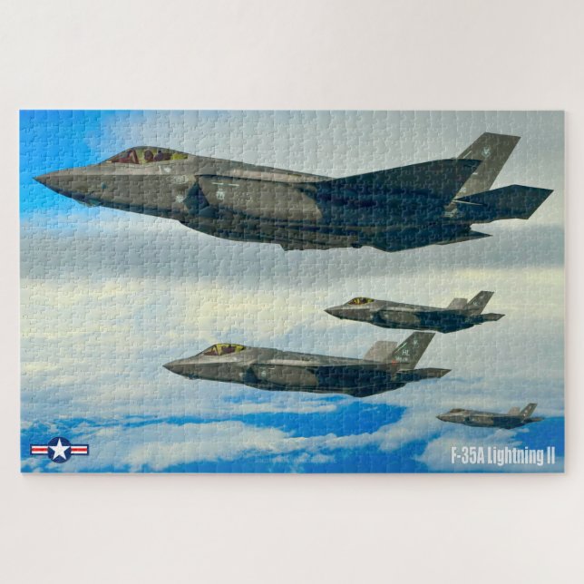 F-35A LIGHTNING II (20x30 INCH) Jigsaw Puzzle (Horizontal)