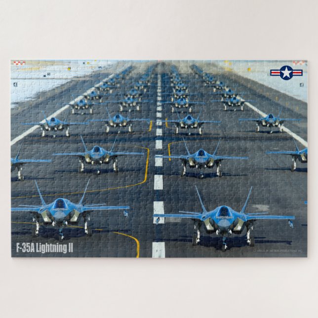 F-35A LIGHTNING II (20x30 INCH) Jigsaw Puzzle (Horizontal)