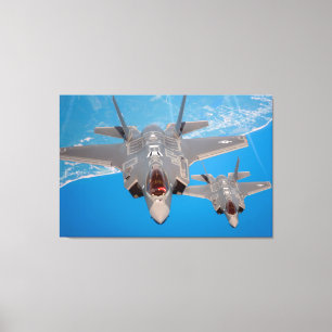 F-35A LIGHTNING II 32x48 Canvas Print