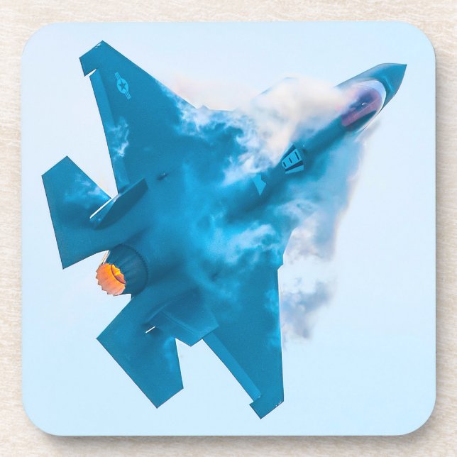 F-35A LIGHTNING II  BEVERAGE COASTER (Front)