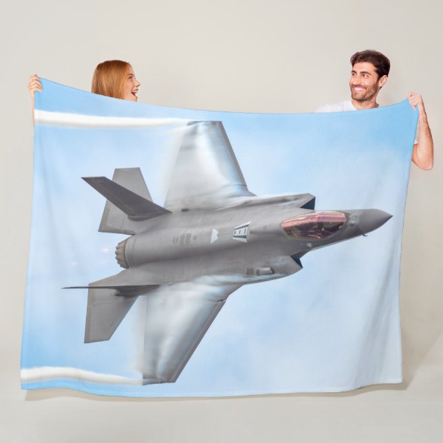 F-35A LIGHTNING II FLEECE BLANKET (In Situ)