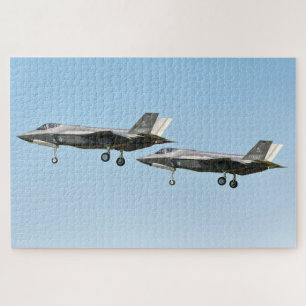 F-35A Lightning II Formation Flight Jigsaw Puzzle