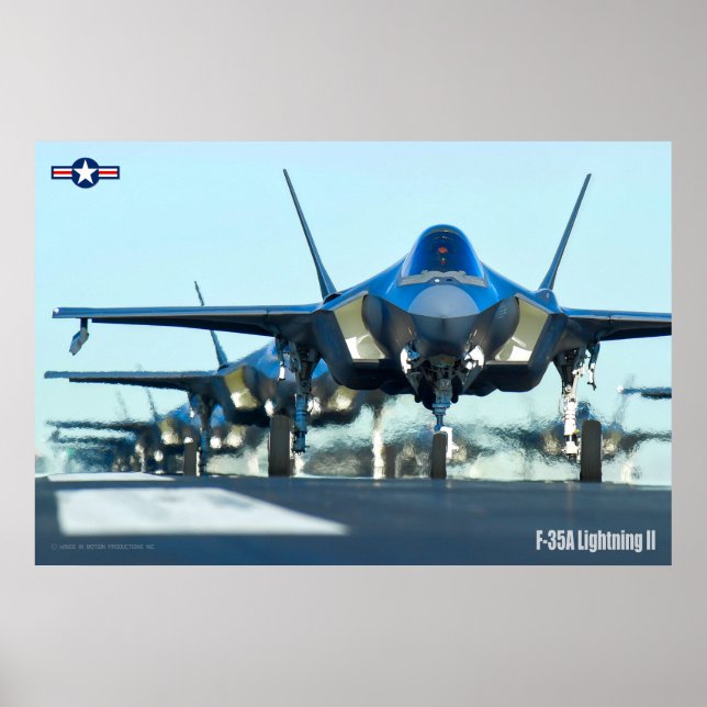 F-35A LIGHTNING II POSTER (Front)