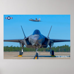 F-35A LIGHTNING II POSTER