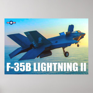 F-35B LIGHTNING II POSTER