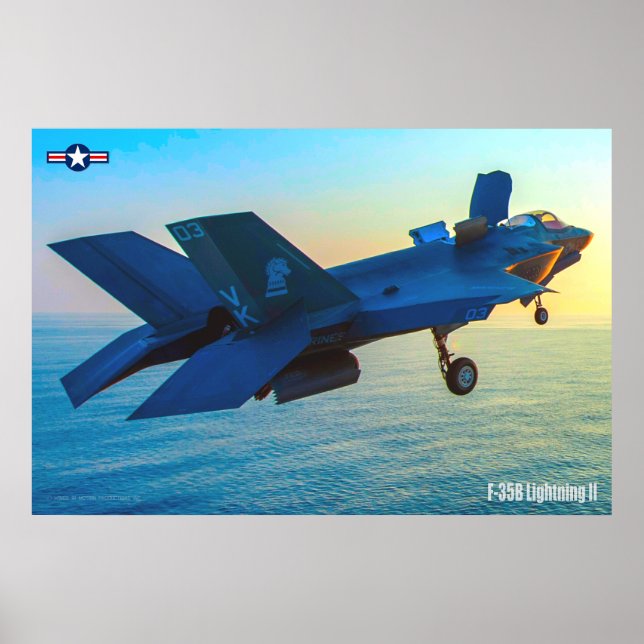 F-35B LIGHTNING II POSTER (Front)