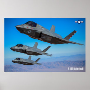 F-35B LIGHTNING II POSTER