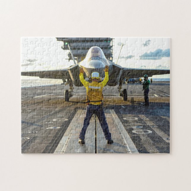 F-35C LIGHTNING II (11x14 INCH) Jigsaw Puzzle (Horizontal)