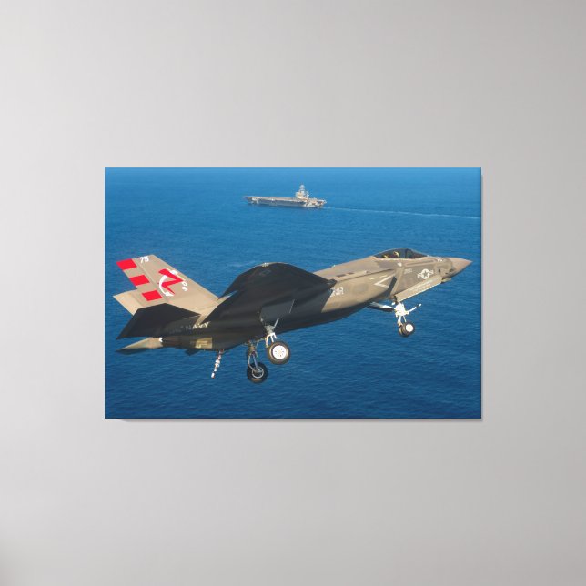 F-35C LIGHTNING II 32x48 Canvas Print (Front)
