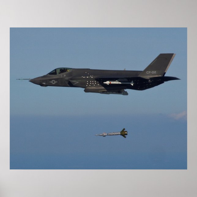F-35C Lightning II Poster (Front)