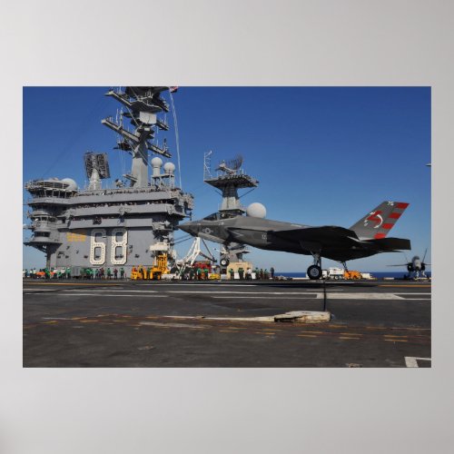 F_35C Lightning II Poster