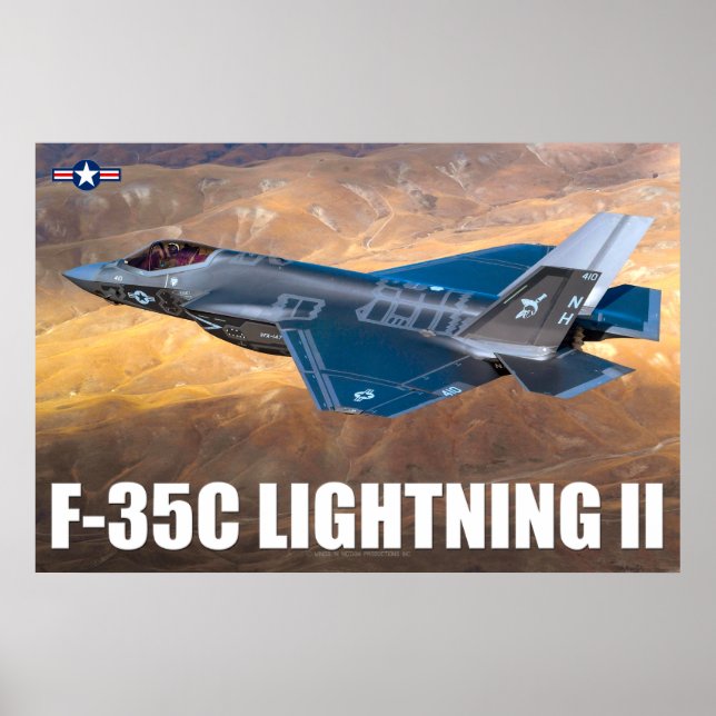 F-35C LIGHTNING II POSTER (Front)