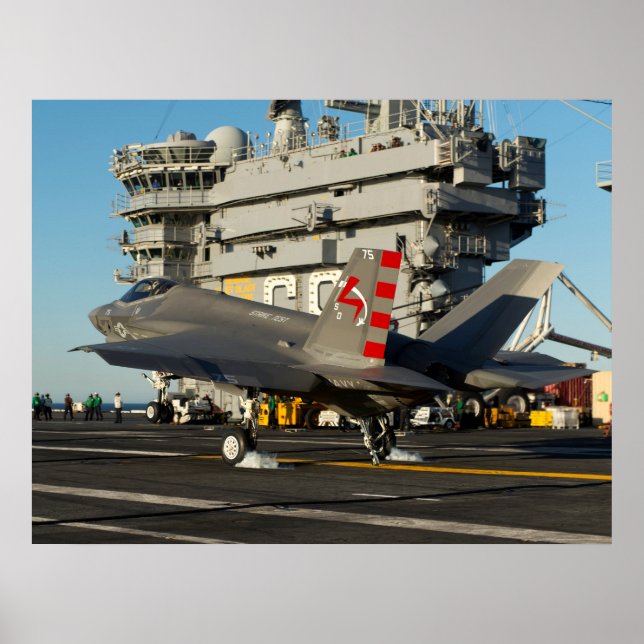 F-35C Lightning II Poster (Front)
