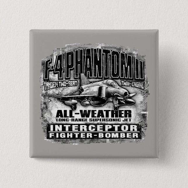F-4 Phantom II Button (Front)
