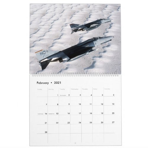 F_4 Phantom II Calendar