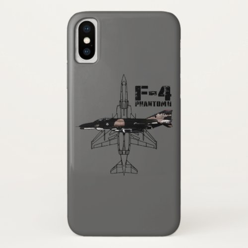 F_4 Phantom II iPhone X Case