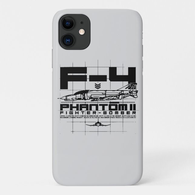 F-4 Phantom II Case-Mate iPhone Case (Back)