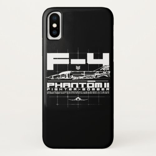 F_4 Phantom II iPhone X Case