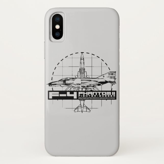 F-4 Phantom II Case-Mate iPhone Case (Back)