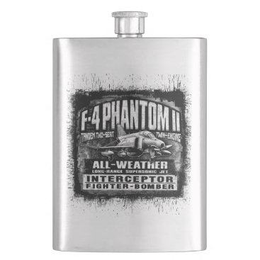 F-4 Phantom II Hip Flask Classic Flask F-4 Phantom II Hip Flask Classic Flask
