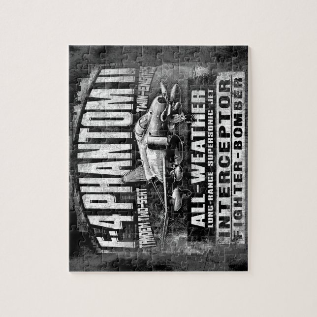 F-4 Phantom II Jigsaw Puzzle Puzzle (Vertical)