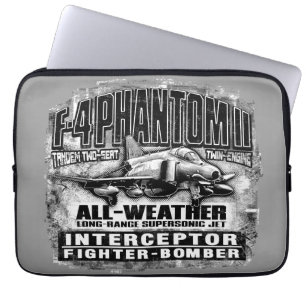 F-4 Phantom II Laptop Sleeve Electronics Bag