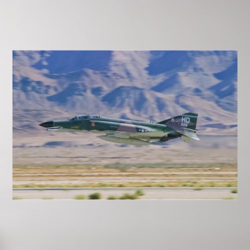 F_4 Phantom II Low Pass Poster