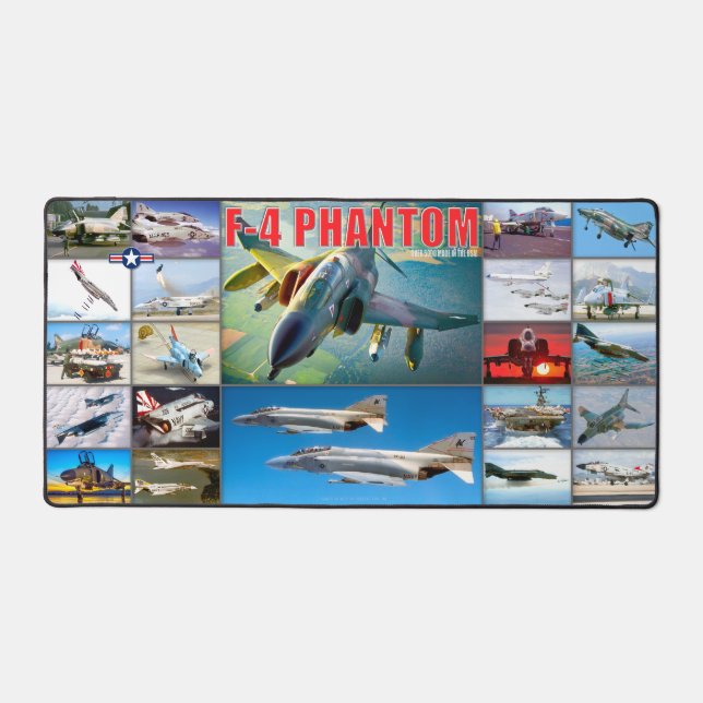F-4 PHANTOM II “MONTAGE” DESK MAT (Front)