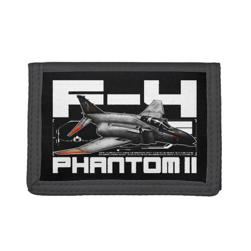 F_4 Phantom II Trifold Wallet