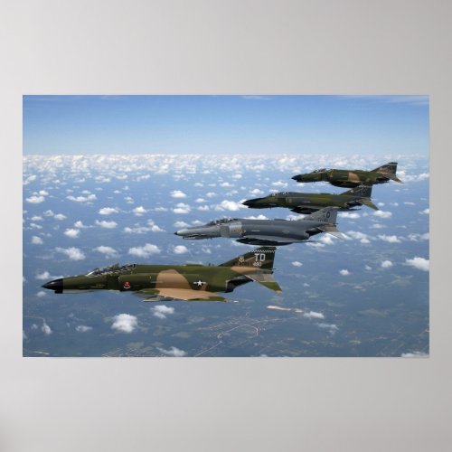 F_4 Phantom IIs Poster