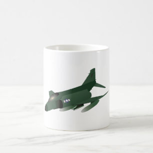 F-4 Phantom Jet Interceptor Coffee Mug