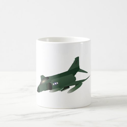 F_4 Phantom Jet Interceptor Coffee Mug