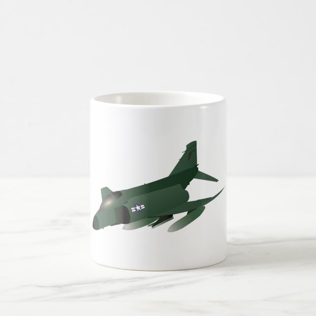 F-4 Phantom Jet Interceptor Coffee Mug (Center)