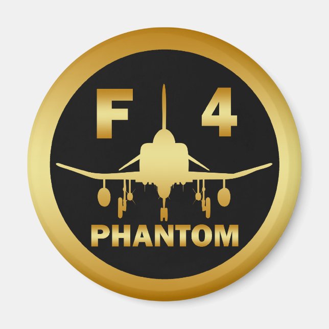 F-4 PHANTOM JET MAGNET (Front)