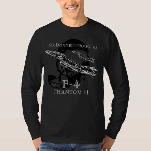 F_4 Phantom Rhino Fighterjet T_Shirt