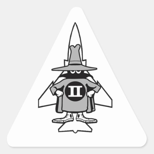 F_4 Phantom Spook Triangle Sticker
