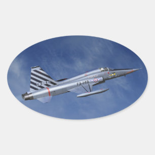 F-5 Freedom Fighter Oval Sticker