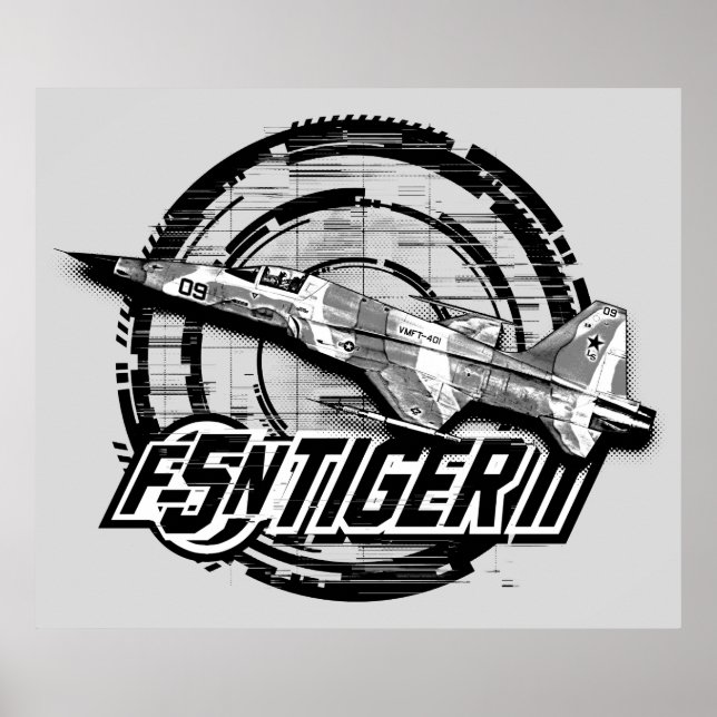 F-5N Tiger II Poster (Front)