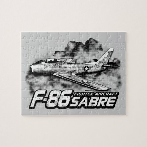 F_86 Saber Jigsaw Puzzle