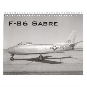 F-86 Sabre Calendar