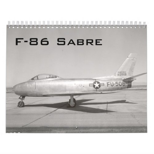 F_86 Sabre Calendar