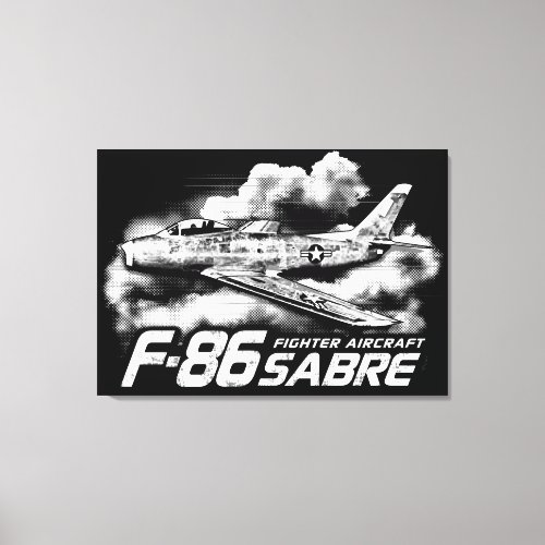 F_86 Sabre Canvas Print