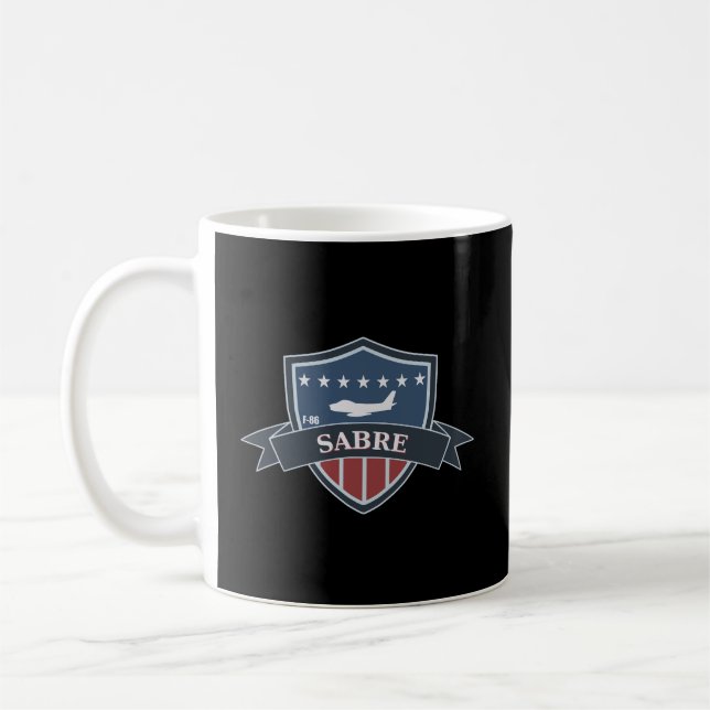 F-86 Sabre Coffee Mug (Left)