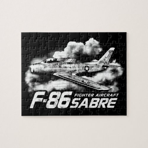 F_86 Sabre Jigsaw Puzzle
